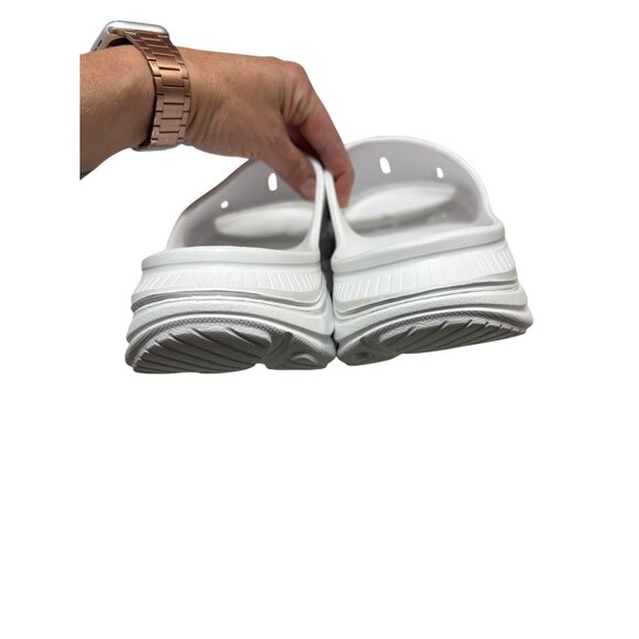 HOKA ORA Recovery Slide Sandals 3 White-sz 10 - Picture 4 of 11